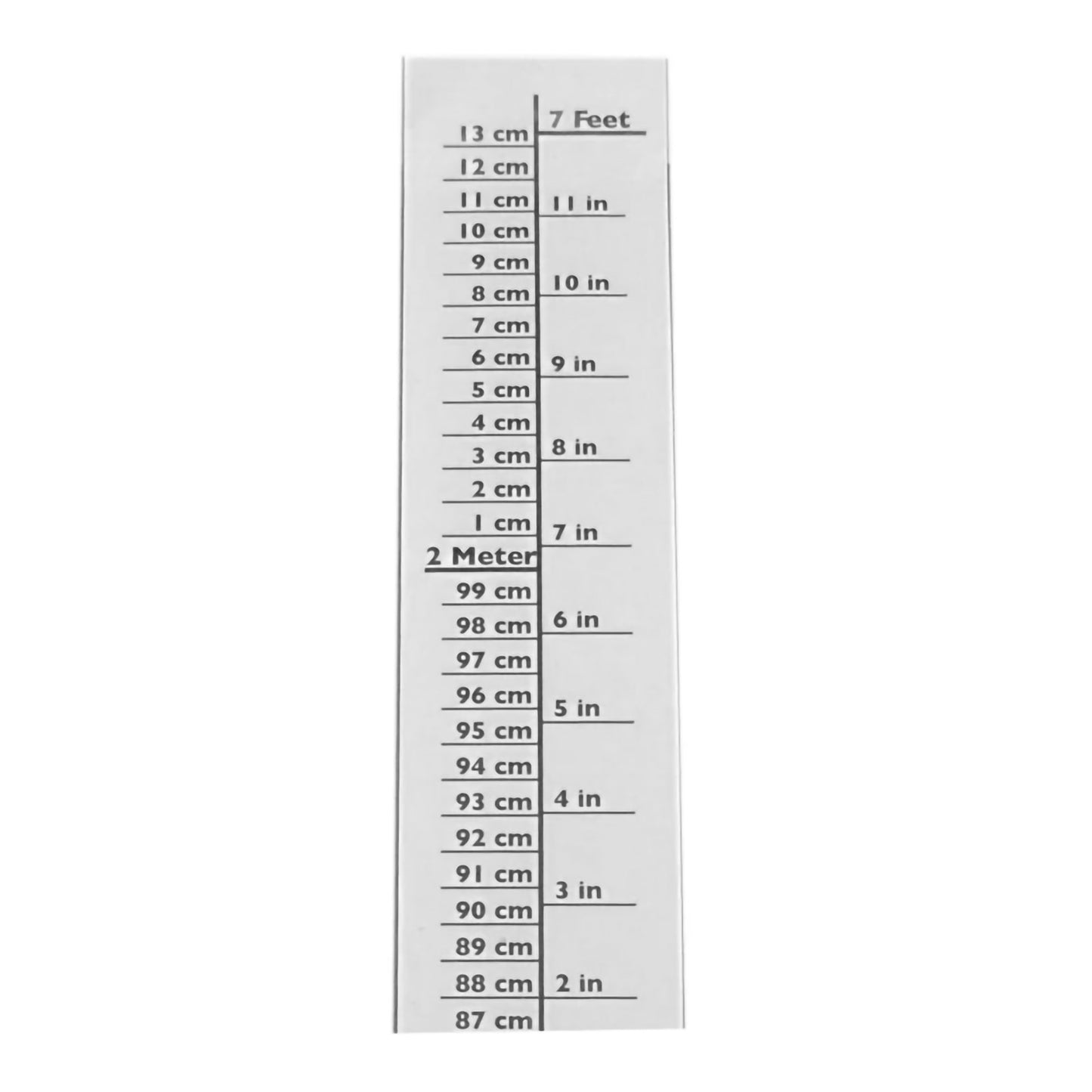 HEIGHT CHART, WALL GROWTH