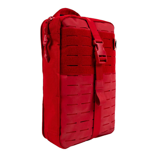 FIRST AID KIT, MYFAK LG PRO 200PC NYLON BAG RED 14X8.75X6"