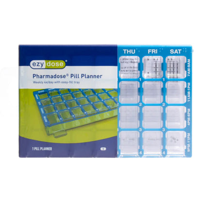 ORGANIZER, PILL MEDISET 28POCKET (6/CT)
