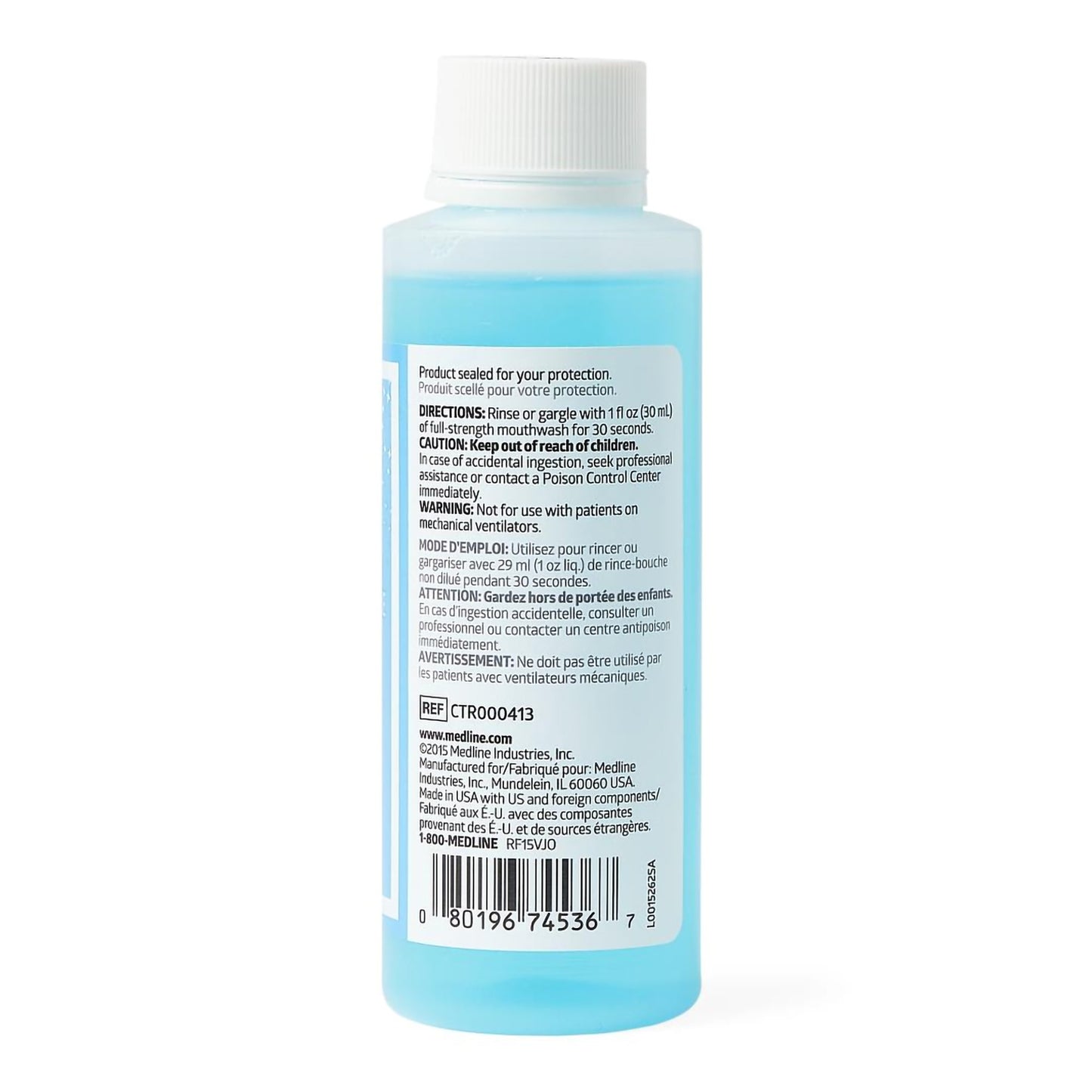 MOUTHWASH, APRIL FRESH ALCHL FREE 4OZ (60/CS)