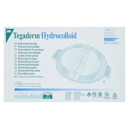DRESSING, TEGDAERM HYDROCOL 3X4" (5/BX 20BX/CS) 3M