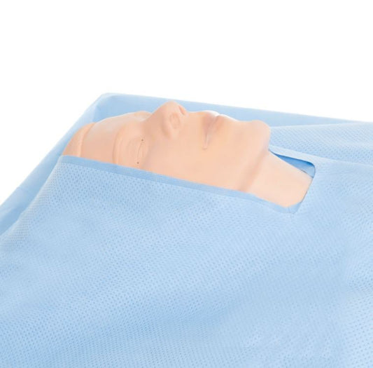 DRAPE, KC100 EENT SPLIT 76X124(25/CS)