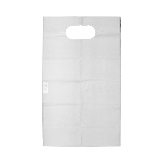 BIB, DISP SLIPOVER 18X30 WHT (500/CS)