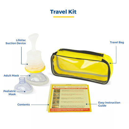 TRAVEL KIT, LIFEVAC YLW (25KT/CS)