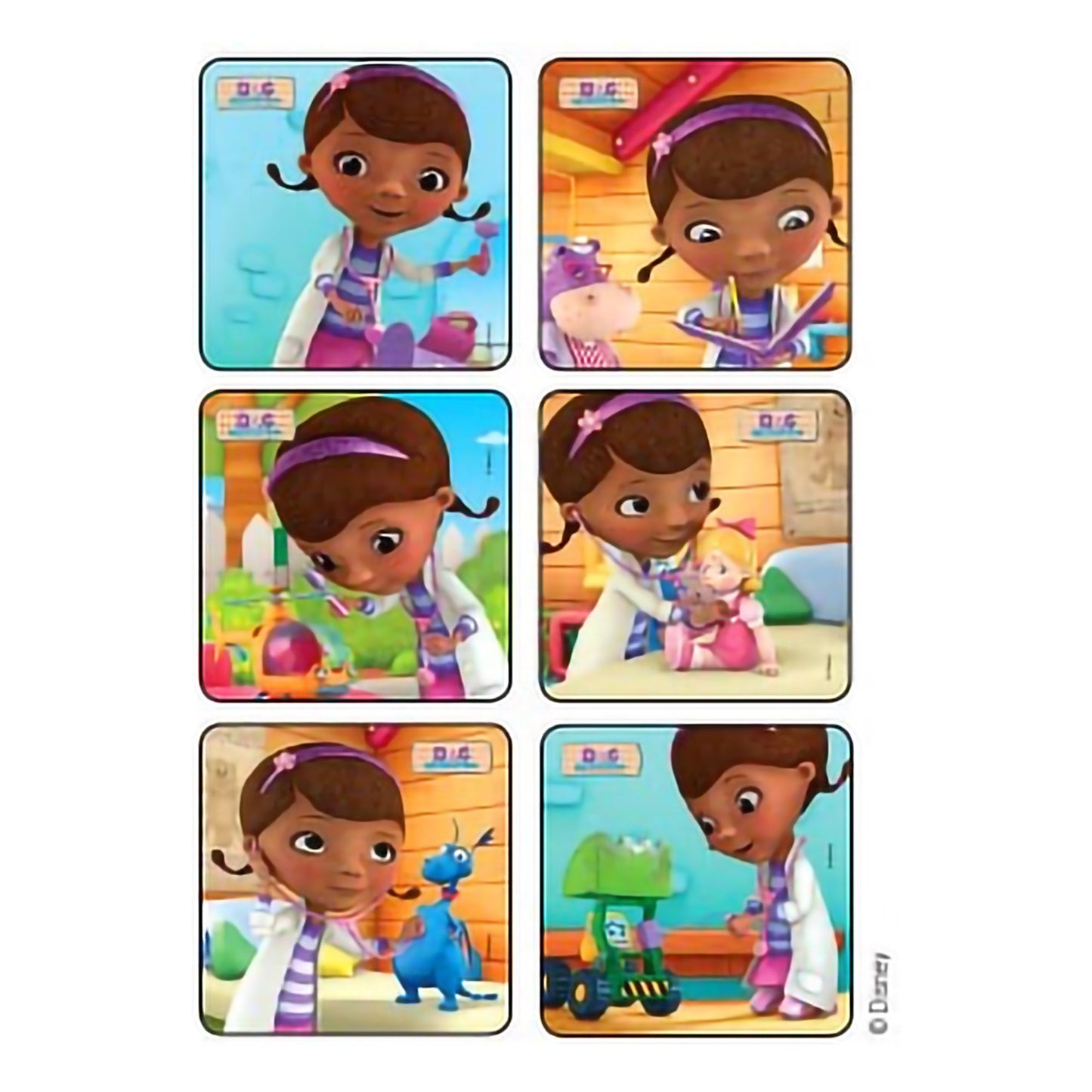 STICKER, DOC MCSTUFFINS (90/RL)