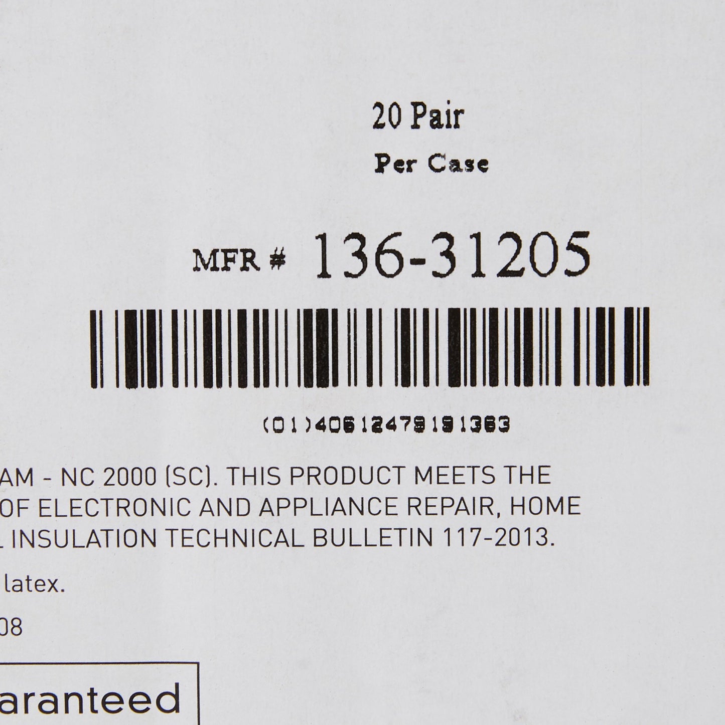 PAD, DECUB ELBOW (20PR/CS)