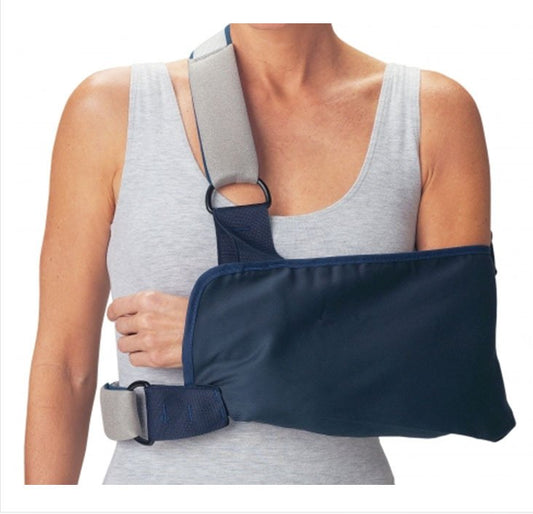 SHOULDER IMMOBILIZER, CTN/POLYW/FOAM STRAPS SM