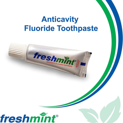 TOOTHPASTE, FRESHMINT W/FLUORIDE .6OZ (144/BX 5BX/CS)