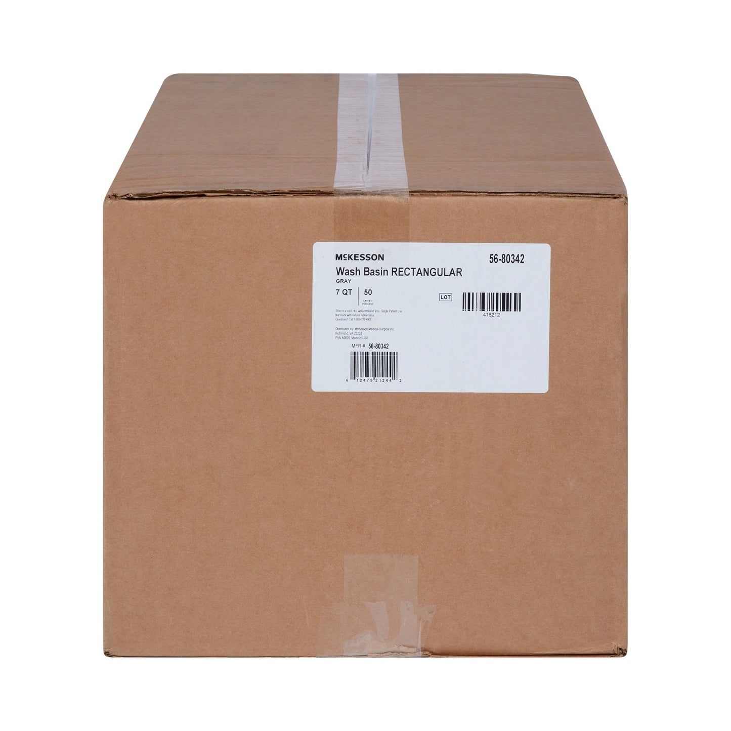 BASIN, WASH GRAPHITE RECTANGLE7QT (50/CS)