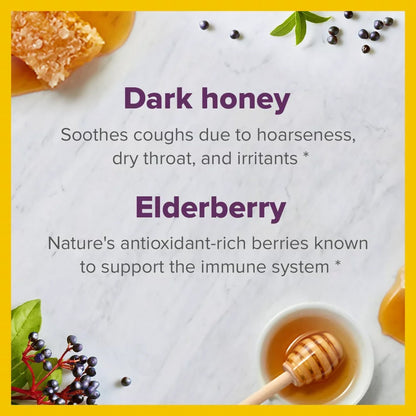 ZARBEES, SYRP ADLT COUGH+IMMUNE NAT BERRY 8OZ