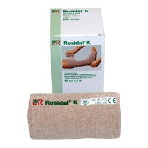 BANDAGE, COMPRSN ROSIDAL TAN 4"X5.5YDS (1/BX 90BX/CS)