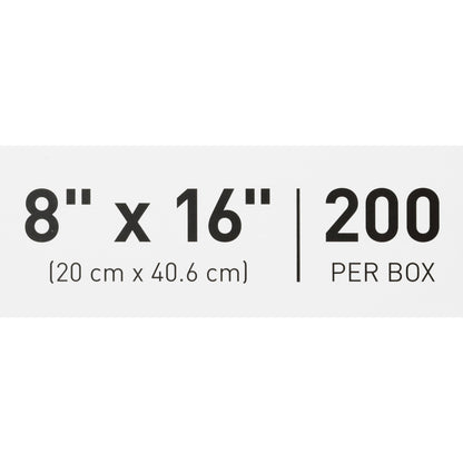 POUCH, SELF SEAL 8"X16" (200/BX 5BX/CS)