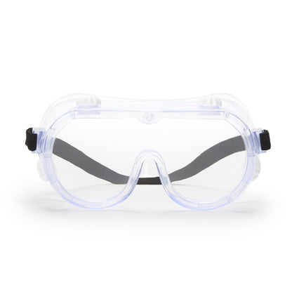 GOGGLE, CHEMICAL SPLASH CLR LENS (10/BX) 3M