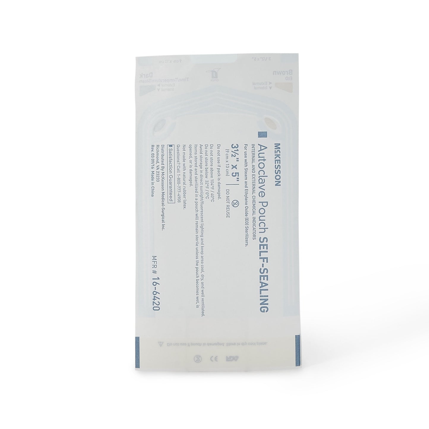 POUCH, SELF SEAL ECON 3.5X5 (200/BX 20BX/CS)