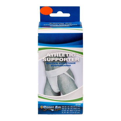 SUPPORT, ATHLETIC 3" BAND LG WHT