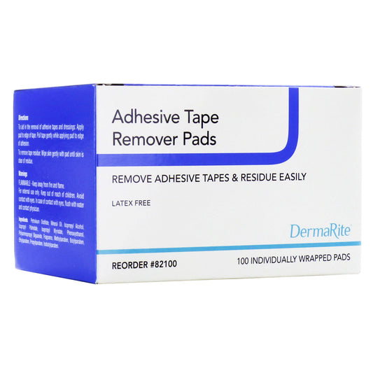 PAD, ADHESIVE REMOVER (100/BX 10BX/CS)