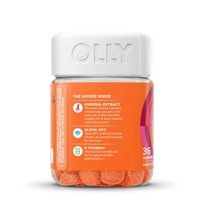 OLLY, GUMMY LASER FOCUS BERRY TANG (36/BT)