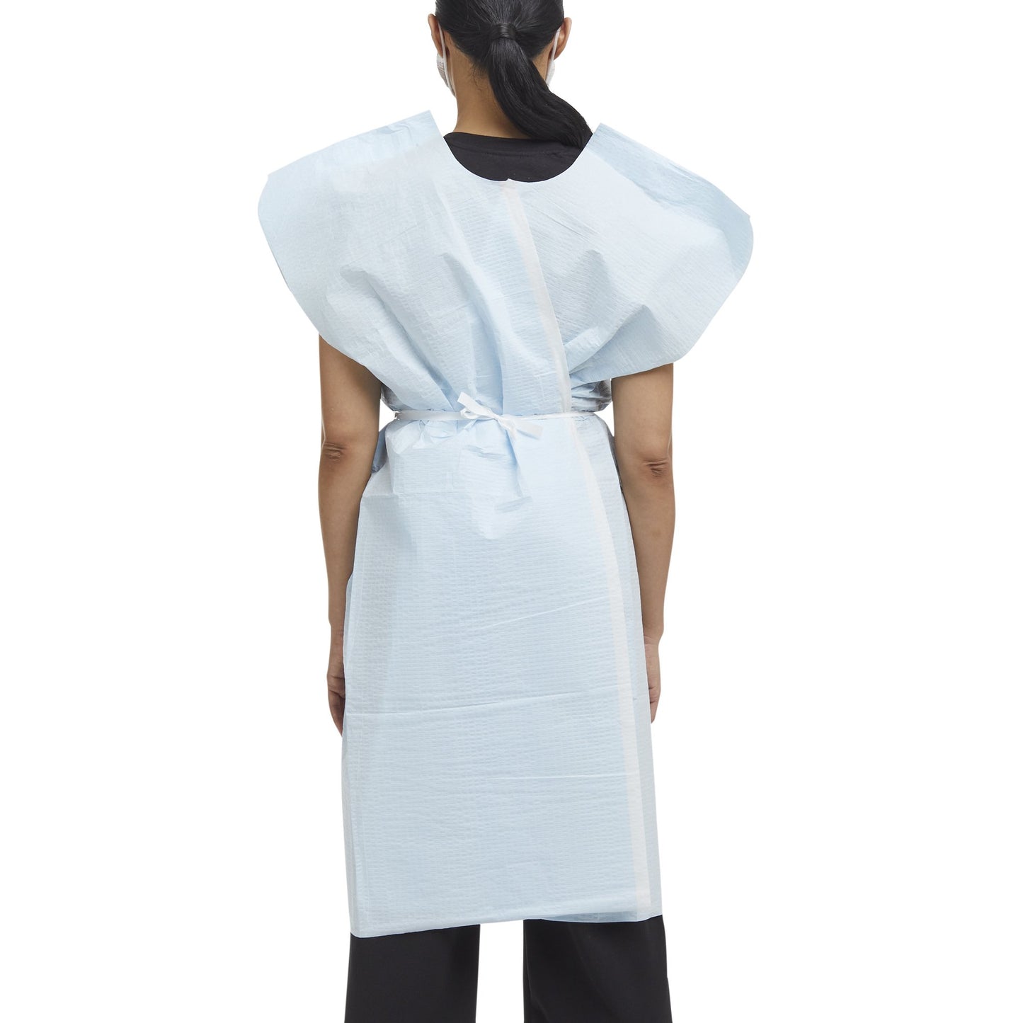 GOWN, EXAM BLU 30"X42" (50/CS)711