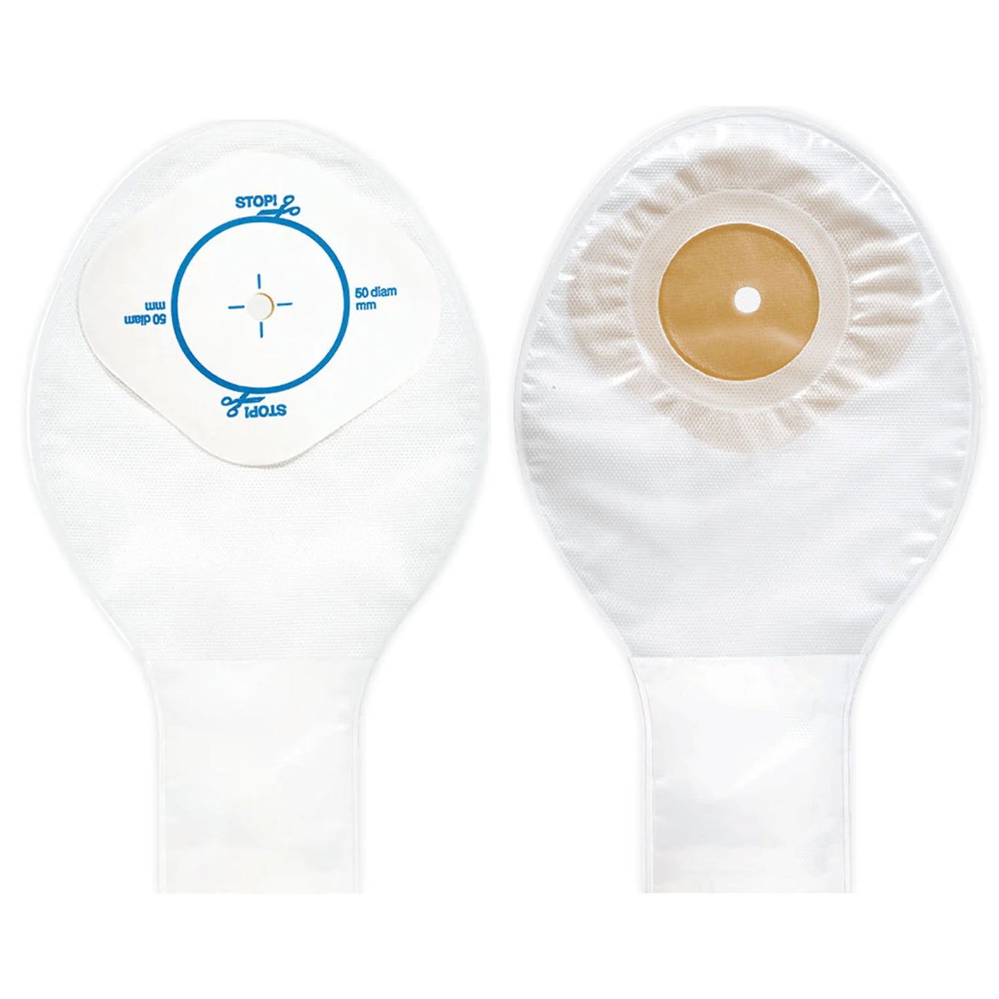 POUCH, OSTOMY TRANSP DRAIN 6" (15/BX)