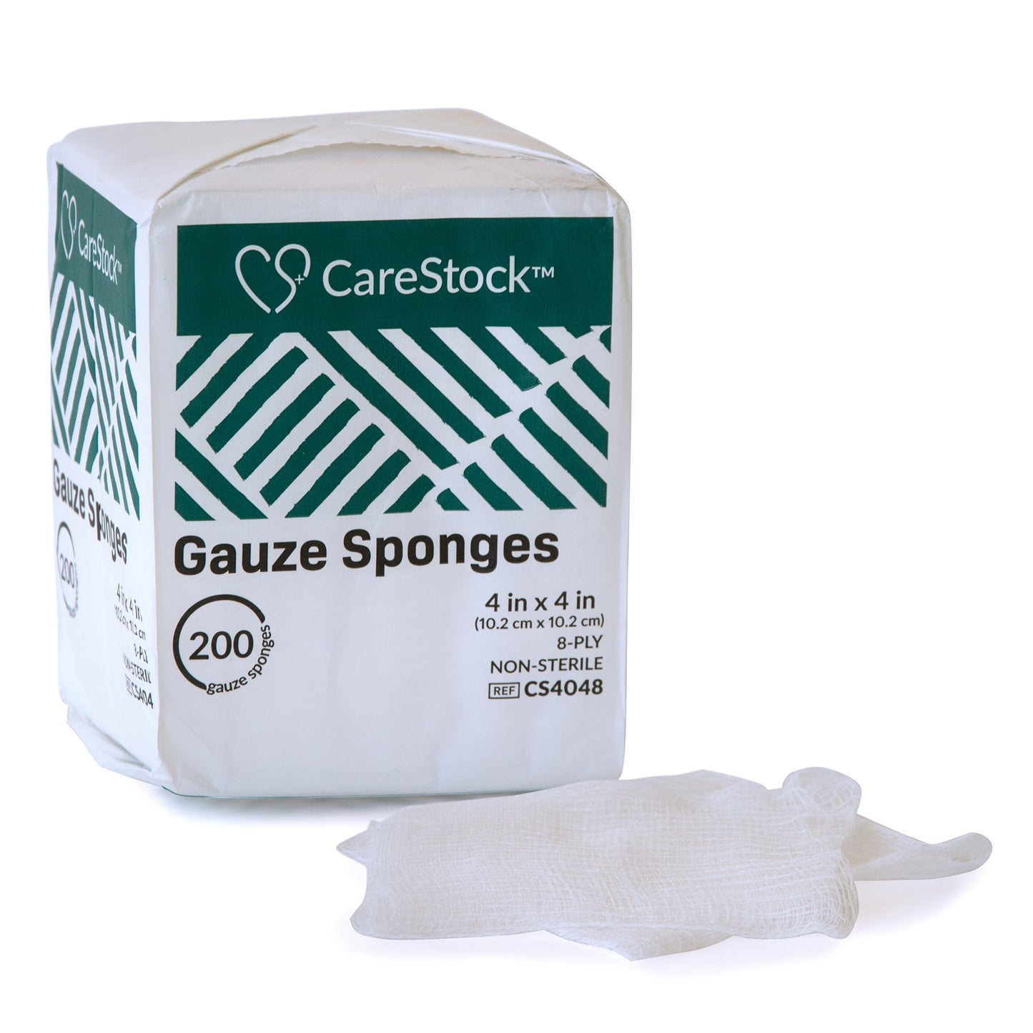 <ul><li>Premium quality: Carestock gauze sponges are made from 100% cotton,