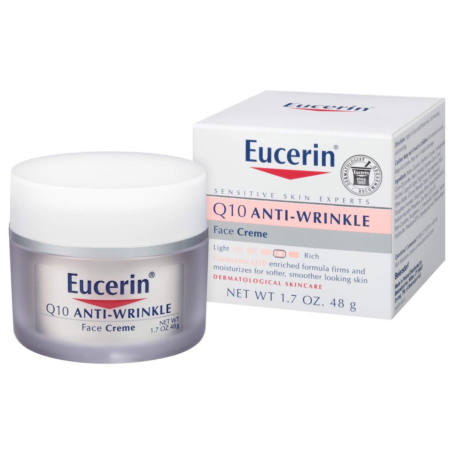EUCERIN, CRM ANTI-WRINKLE FACEQ-10 1.7OZ