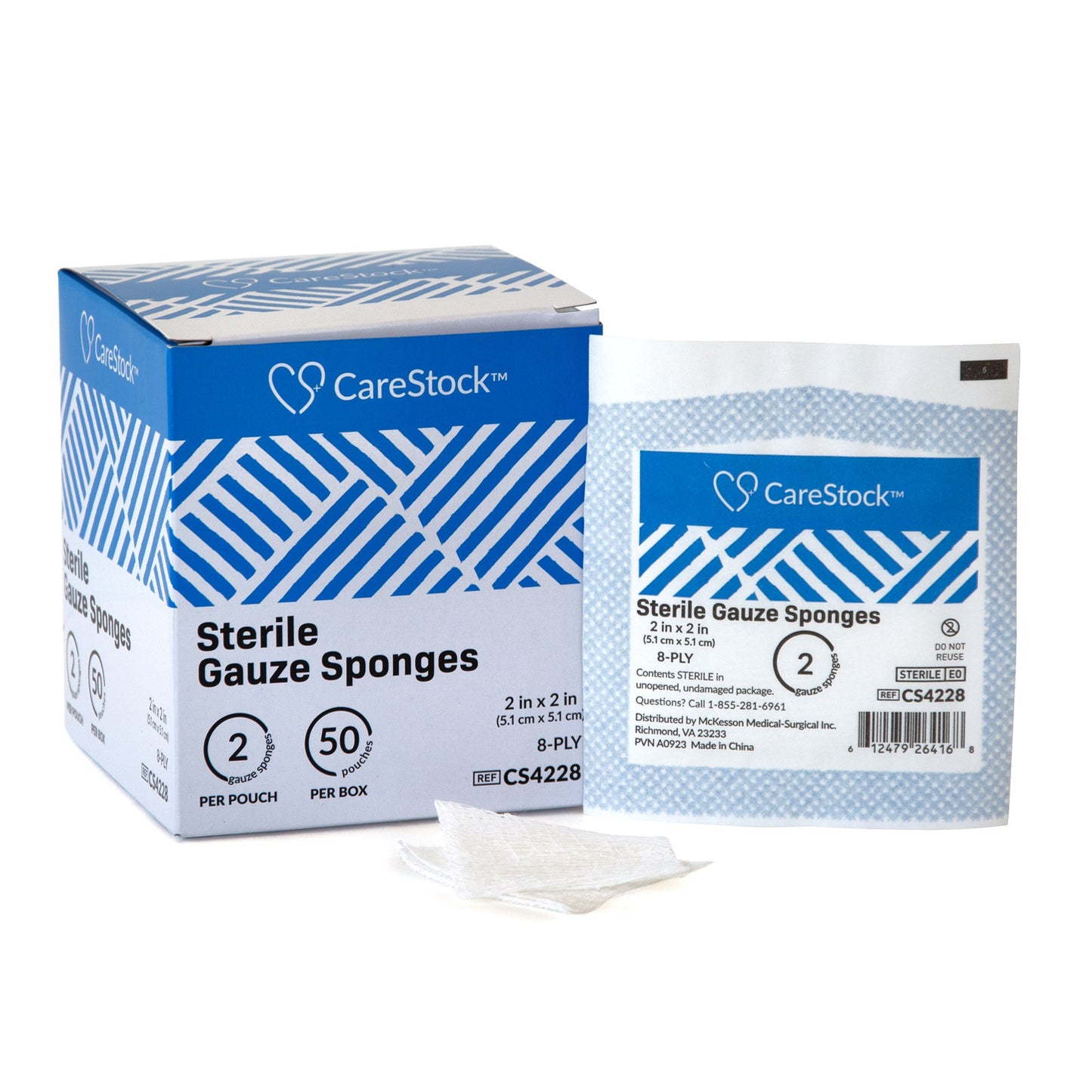 <ul><li>Premium quality: Carestock gauze sponges are made from 100% cotton,