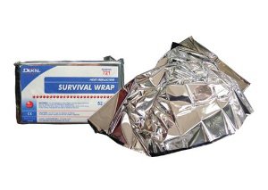 BLANKET, RESCUE DISP SLVR 52X84" (250/CS)