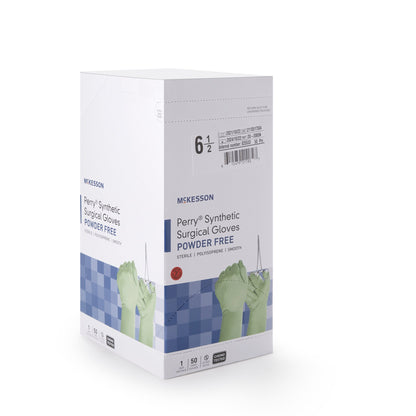 GLOVE, SURG PLYISO 6.5 STR2 SMTH CHEMO (50PR/BX 4BX/CS)