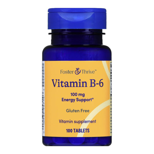 VITAMIN B-6, TAB FT SM 100MG (100/BT)