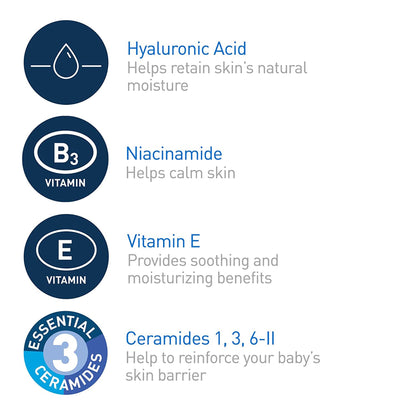 CERAVE, LOT BABY MOISTURIZING 8OZ