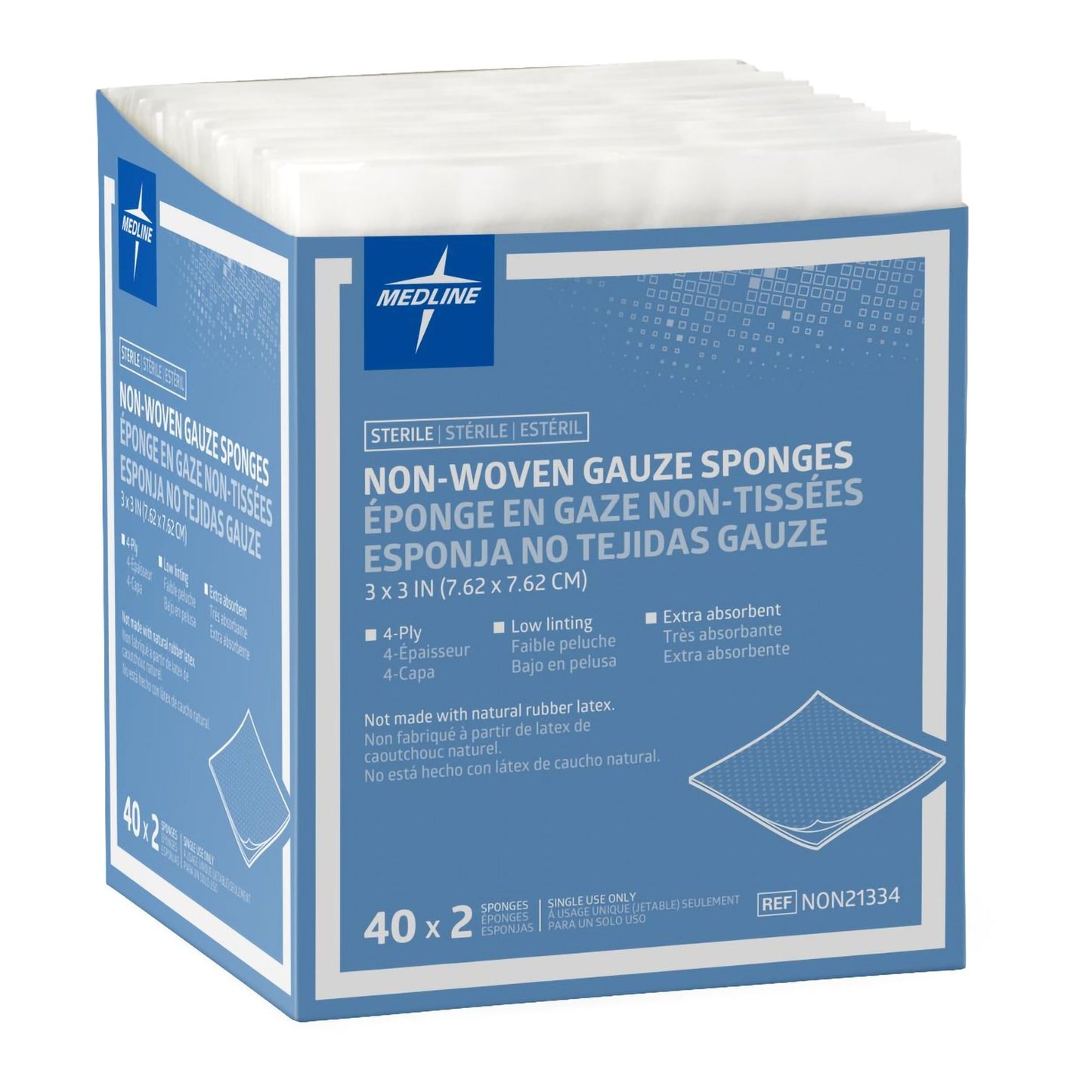 SPONGE, GAUZE NON WOVEN STR (40/BX 30BX/CS)