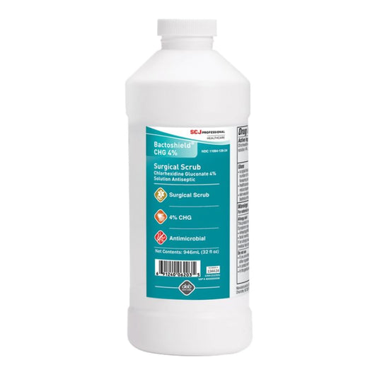 CLEANSER, BACTO-SHIELD 4% CHG 32 OZ (12/CS) STRCRP