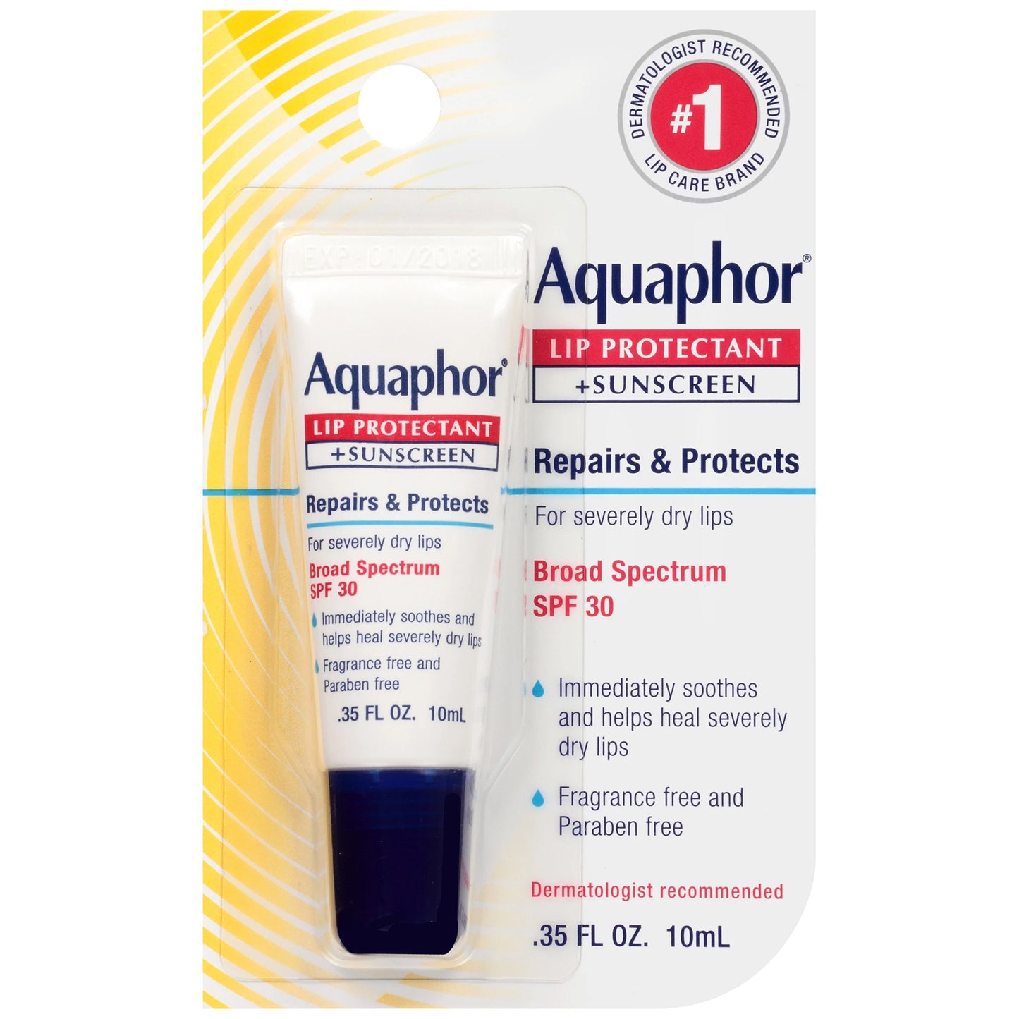 AQUAPHOR LIP, OINT SPF30 .35OZ(6/CT)