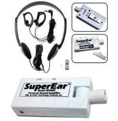 AMPLIFIER, HEARING SUPEREAR W/HEADPHONES