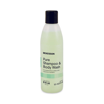 SHAMPOO HAIR/BODY, FRAG/DYE/PARABEN/SULFATE FR 8OZ (48/CS)
