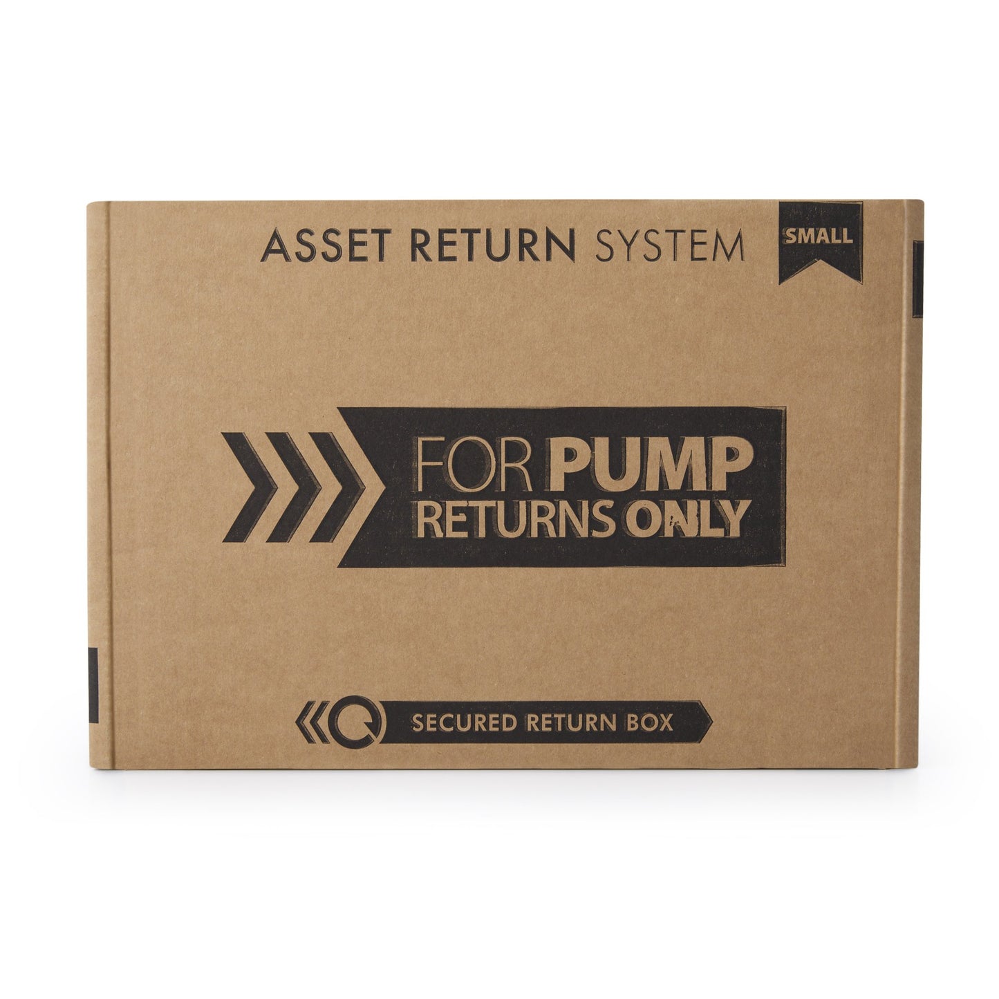 BOX, RETURN ASSET PUMP NOT PREPAID SM (24/CS)