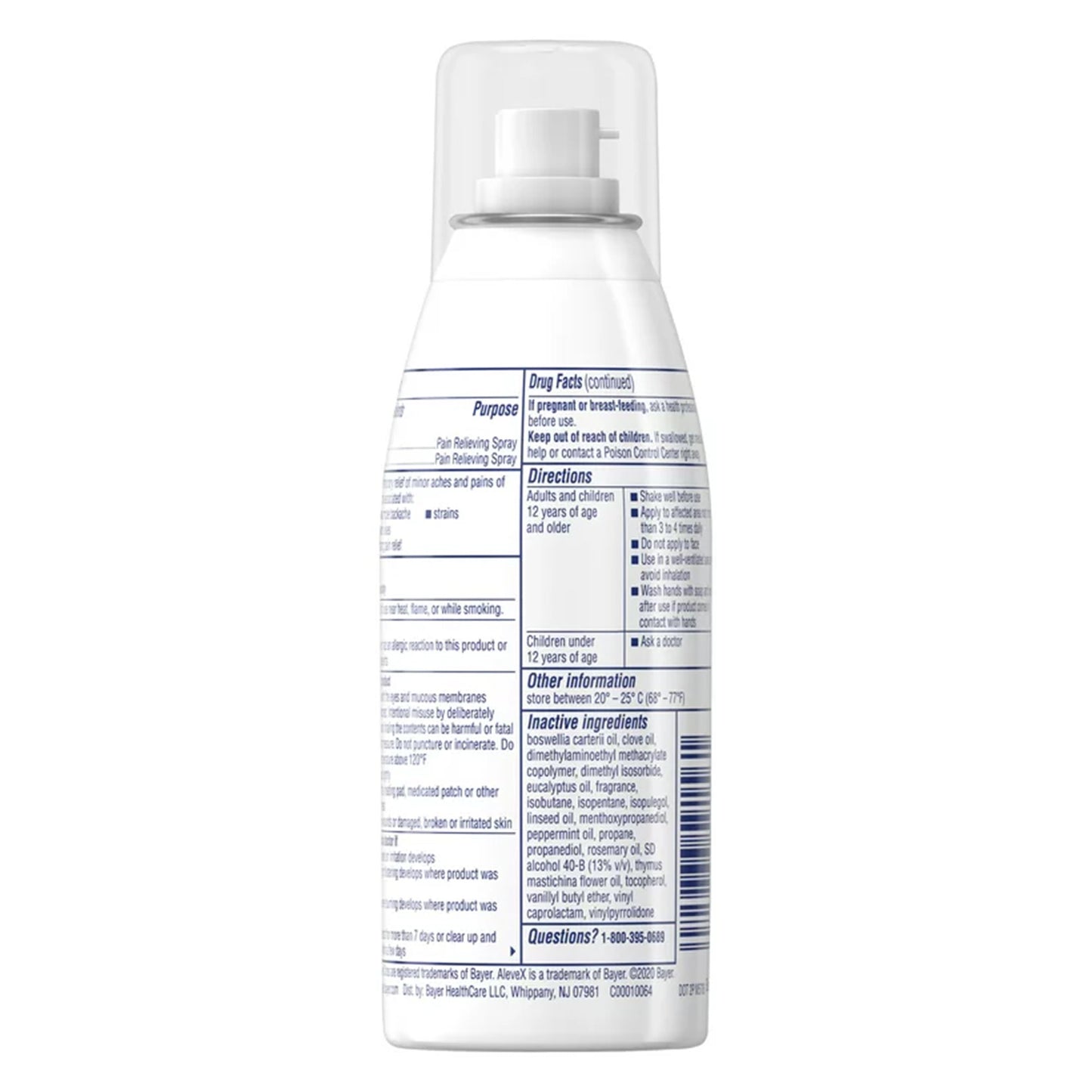 ALEVE-X, SPR DRY PAIN RELIEVING 3.2OZ