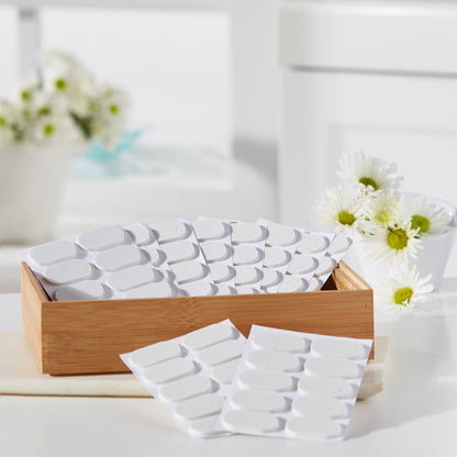 PEDI-PAD, FOAM WHT #101-A-1/8"1/8" (100/PK 10PK/CS)