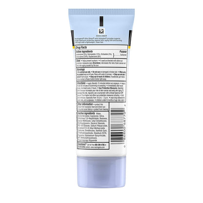 SUNBLOCK, NEUTOGENA ULTRA SHEER SPF70 12/CS) J&JOTC