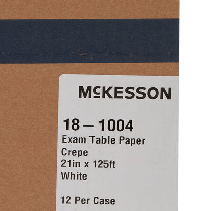 PAPER, TABLE CREPE ECON WHT 21"X125' (12/CS)