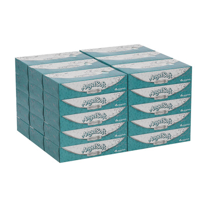 TISSUE, FACIAL ANGEL SFT 1PLY WHT (30BX/CS)