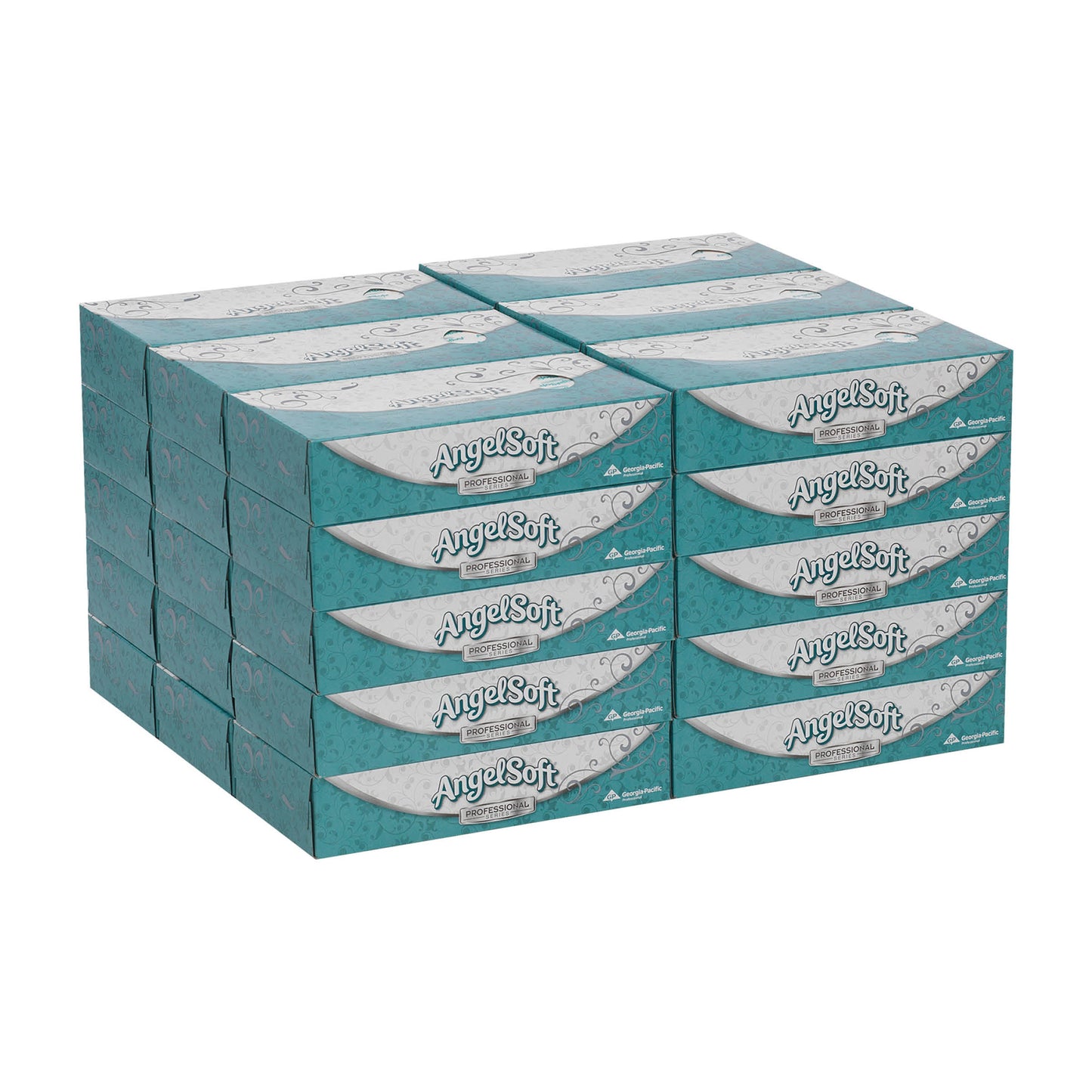 TISSUE, FACIAL ANGEL SFT 1PLY WHT (30BX/CS)