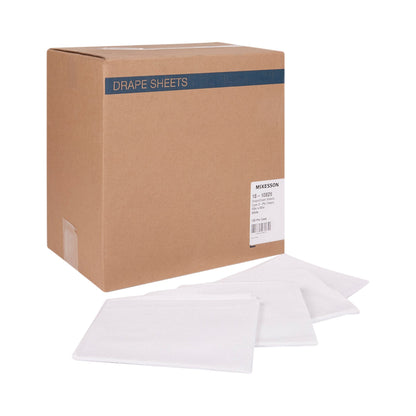 SHEET, DRAPE 2PLY ECON WHT 40X60 (100/CS)