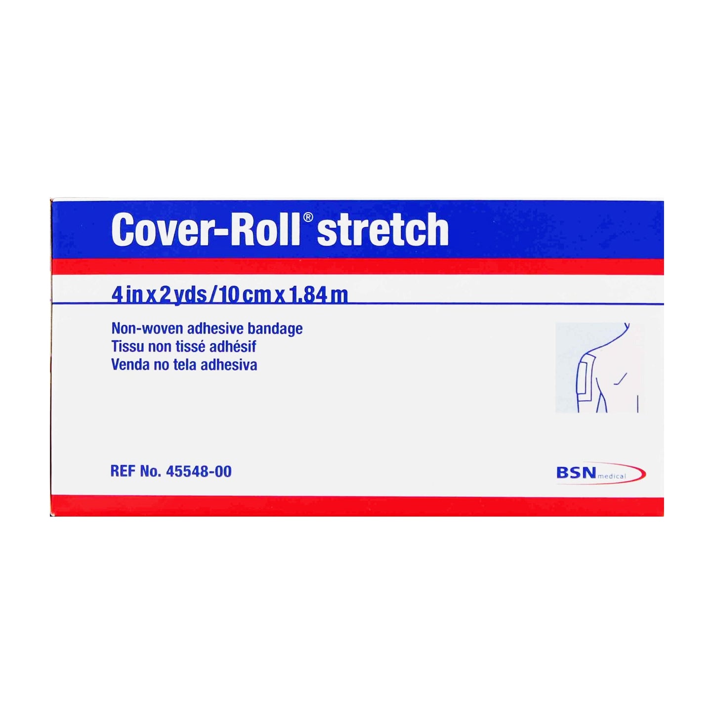 BANDAGE, COVER-ROLL STRCH 4"X2YDS (1/BX)