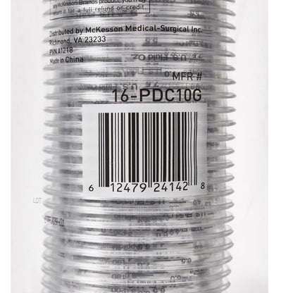 CUP, DRINKING GRADUATED PLAS CLR 10 OZ (50/SL 20SL/CS)