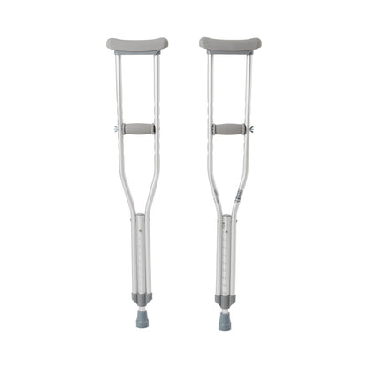 CRUTCH, ALUM PSH-BTN ADJ YTH 350LB (8PR/CS)
