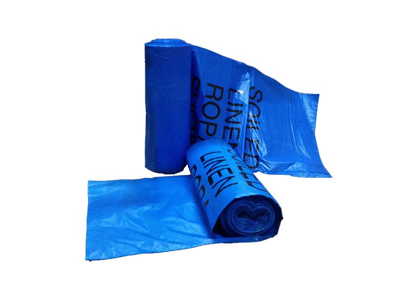 BAG, LINEN SOILED 33GL BLU 31"X43" (25/PK 10PK/CS)