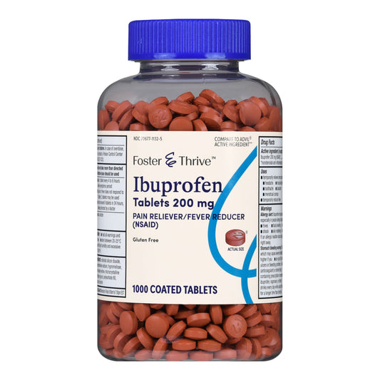 IBUPROFEN, TAB FT SM 200MG (1000/BT)