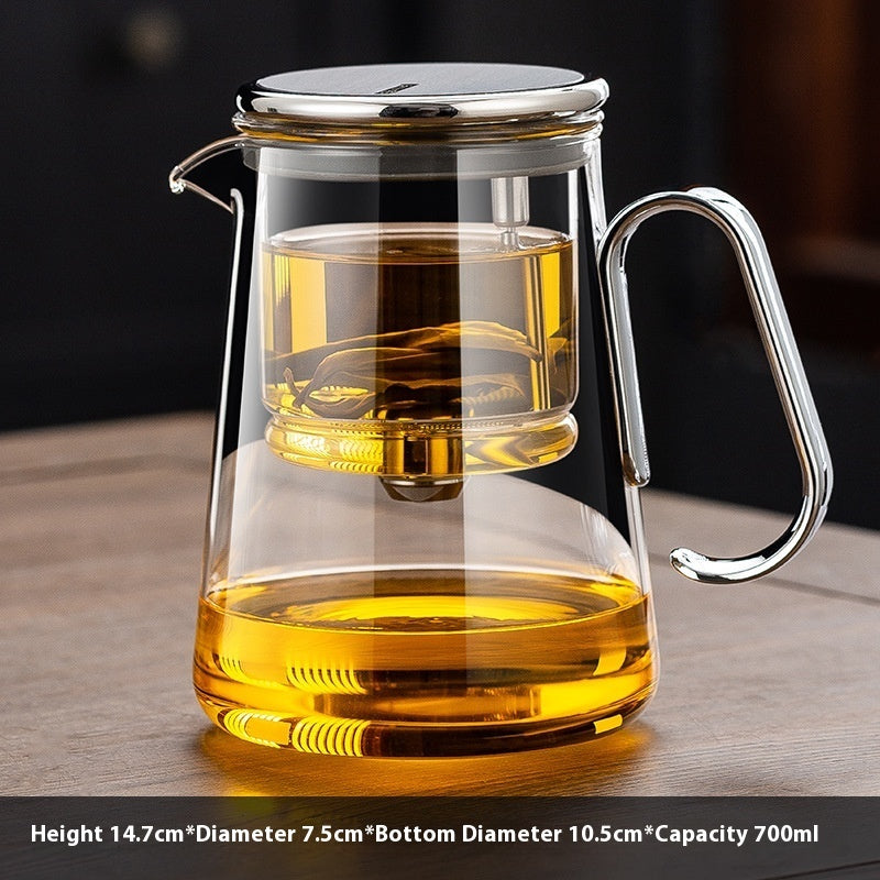 Teapot Tea Water Separation Elegant Cup Tea Set