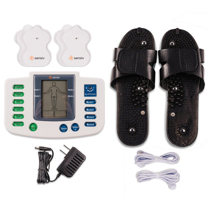TENS UNIT, FULL BODY SENSIV W/FT ATTACHMENT PAIN RELIEF (10/